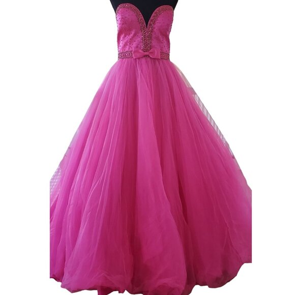 Luxury Designer Couture Evening Wedding Cocktail Runway Party Prom Gown Dress NW - Picture 11 of 16